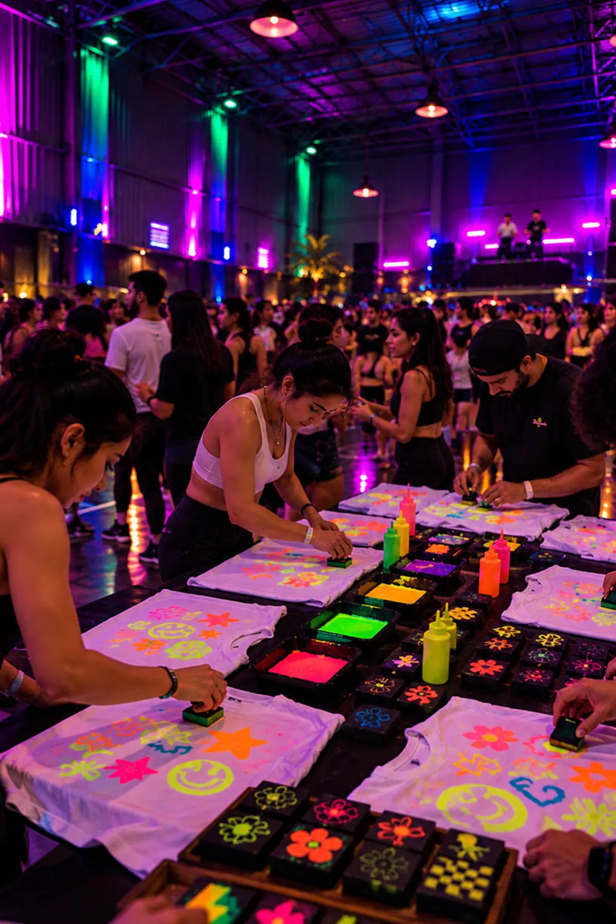 Envisioned Glow Outt neon art activity