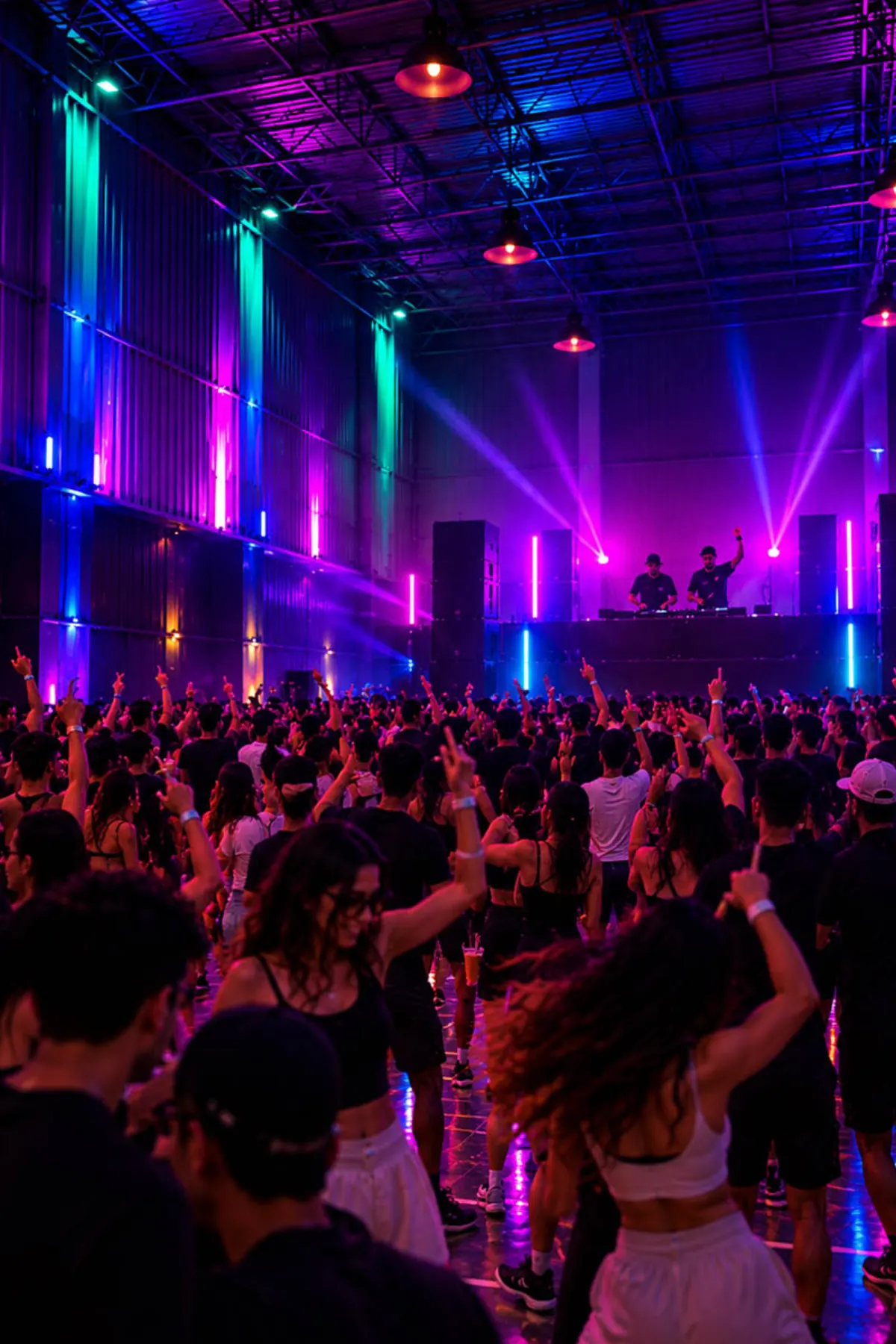 Envisioned Glow Outt coffee rave with live DJ